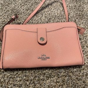 Coach, crossbody purse.